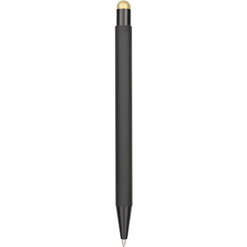 Kugelschreiber Colorado , Promo Effects, schwarz/gold, Aluminium, 13,50cm x 0,80cm (Länge x Breite), Bild 5