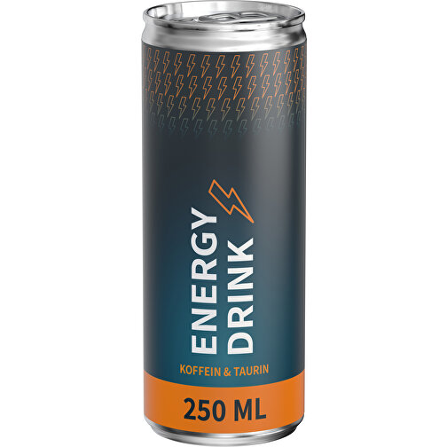 Energy Drink, Eco Label , Aluminium, Papier, 5,30cm x 13,50cm x 5,30cm (Länge x Höhe x Breite), Bild 1