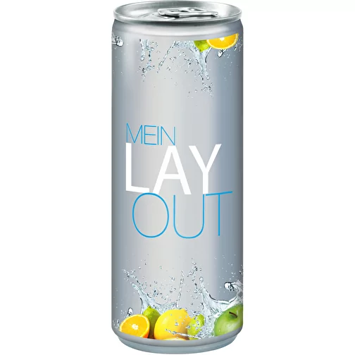 Energy Drink, 250 ml, Body Label transp. (Alu Look), Image 3