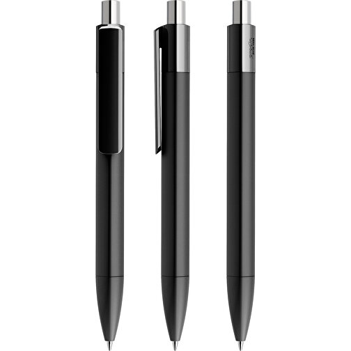 Prodir DS4 PMM Push Kugelschreiber , Prodir, schwarz / silber poliert, Kunststoff, 14,10cm x 1,40cm (Länge x Breite), Bild 6
