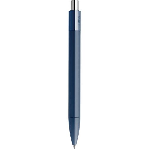 Prodir DS4 PMM Push Kugelschreiber , Prodir, sodalithblau / silber poliert, Kunststoff, 14,10cm x 1,40cm (Länge x Breite), Bild 3