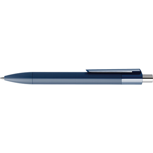 Prodir DS4 PMM Push Kugelschreiber , Prodir, sodalithblau / silber poliert, Kunststoff, 14,10cm x 1,40cm (Länge x Breite), Bild 5