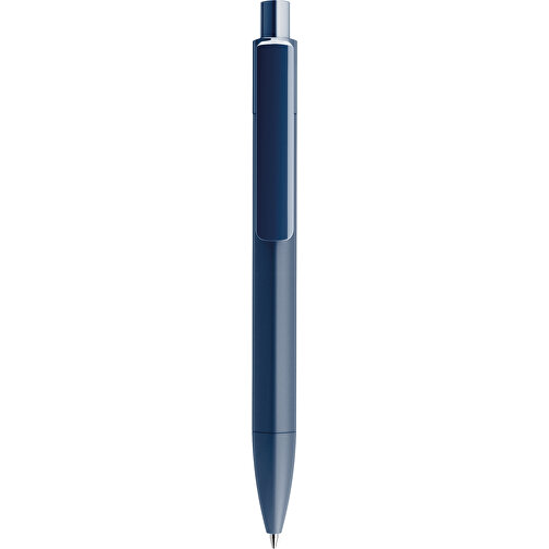 Prodir DS4 PMM Push Kugelschreiber , Prodir, sodalithblau, Kunststoff, 14,10cm x 1,40cm (Länge x Breite), Bild 1