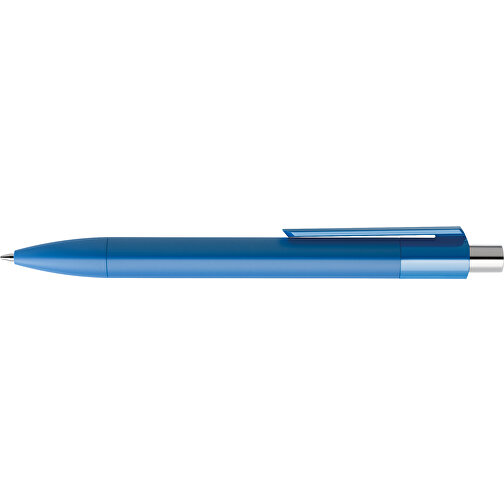 Prodir DS4 PMM Push Kugelschreiber , Prodir, true blue / silber poliert, Kunststoff, 14,10cm x 1,40cm (Länge x Breite), Bild 5