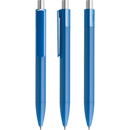 Prodir DS4 PMM Push Kugelschreiber , Prodir, true blue / silber satiniert, Kunststoff, 14,10cm x 1,40cm (Länge x Breite), Bild 6
