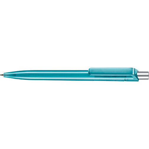 Kugelschreiber INSIDER TRANSPARENT M , Ritter-Pen, türkis, ABS-Kunststoff, 0,90cm (Länge), Bild 3