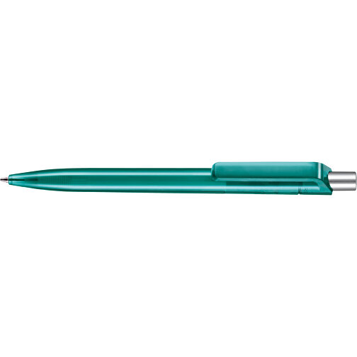 Kugelschreiber INSIDER TRANSPARENT M , Ritter-Pen, smaragd-grün, ABS-Kunststoff, 0,90cm (Länge), Bild 3