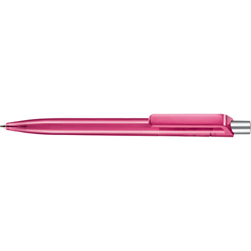Kugelschreiber INSIDER TRANSPARENT M , Ritter-Pen, magenta-pink, ABS-Kunststoff, 0,90cm (Länge), Bild 3