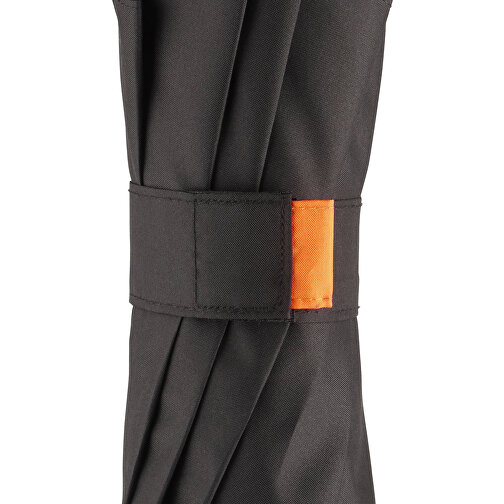 AOC-Oversize-Taschenschirm FARE® Seam , Fare, schwarz-orange, 100% Polyester-Pongee, , Bild 7