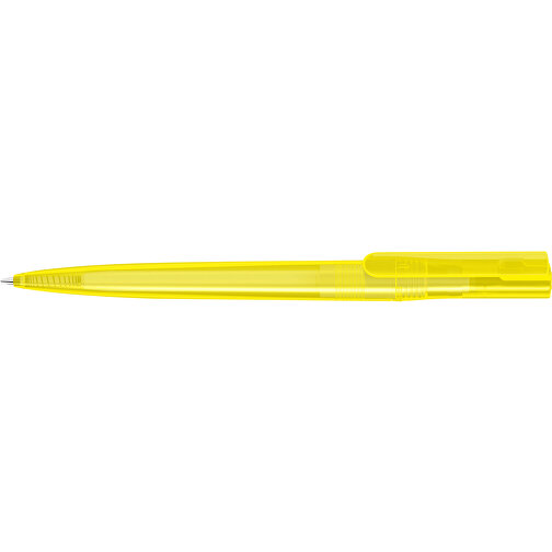 RECYCLED PET PEN Switch Transparent , uma, gelb, Kunststoff, 14,99cm (Länge), Bild 3