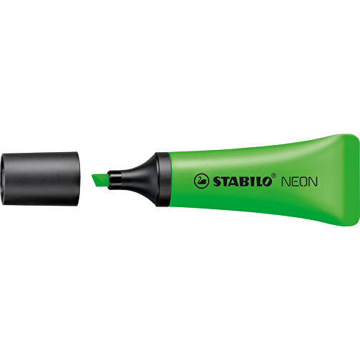 STABILO NEON Leuchtmarkierer , Stabilo, grün, Kunststoff, 11,00cm x 2,20cm x 3,80cm (Länge x Höhe x Breite), Bild 1