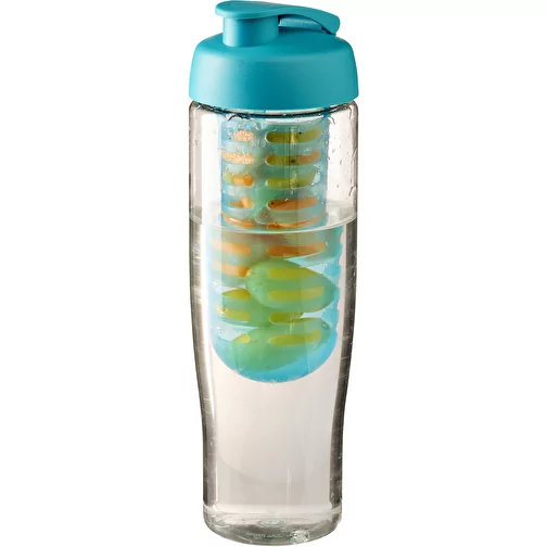 Bouteille de sport et infuseur H2O Tempo® 700 ml avec couvercle à clapet, Image 1