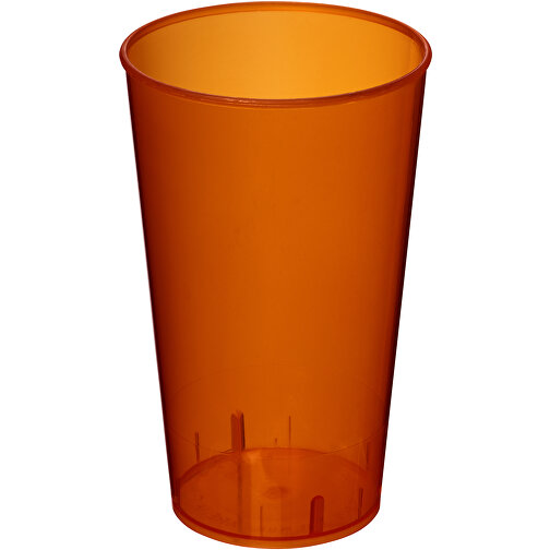 Arena 375 Ml Kunststoffbecher , transparent orange, PP Kunststoff, 13,20cm (Höhe), Bild 1