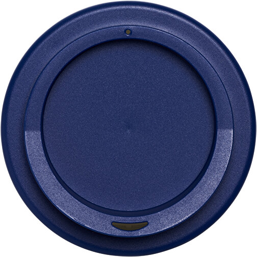 Americano® 350 Ml Isolierbecher , weiß / blau, PP Kunststoff, 15,40cm (Höhe), Bild 3