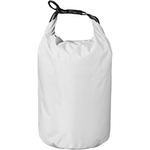 Camper Wasserdichte Outdoor-Tasche 10 L , weiß, 190T Polyester, 45,00cm (Höhe), Bild 3