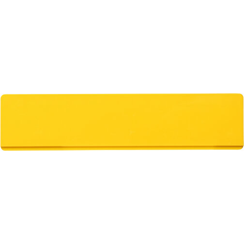 Renzo 15 Cm Kunststofflineal , gelb, GPPS Kunststoff, 15,80cm x 0,30cm x 3,70cm (Länge x Höhe x Breite), Bild 2