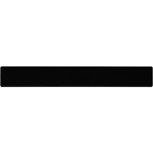 Renzo 30 Cm Kunststofflineal , schwarz, GPPS Kunststoff, 31,20cm x 0,30cm x 4,20cm (Länge x Höhe x Breite), Bild 2