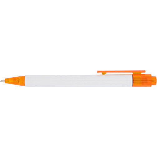 Calypso Kugelschreiber , orange, ABS Kunststoff, 13,00cm (Höhe), Bild 4
