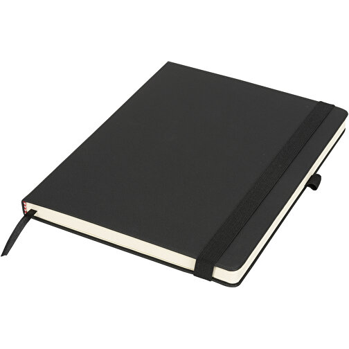 Rivista Notizbuch , schwarz, PU Kunststoff, 25,40cm x 2,56cm x 19,30cm (Länge x Höhe x Breite), Bild 1