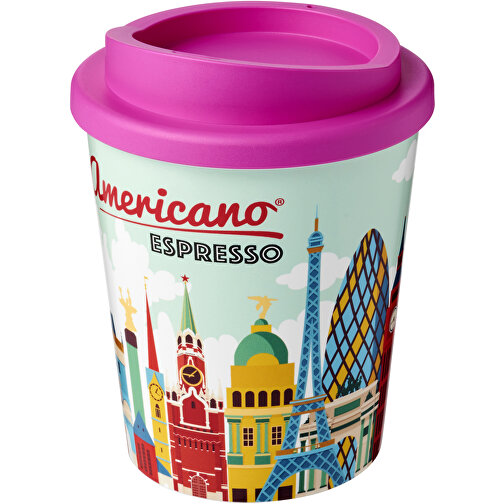 Brite-Americano® Espresso 250 Ml Isolierbecher , magenta, PP Kunststoff, 11,80cm (Höhe), Bild 1