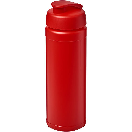 Baseline® Plus Grip 750 Ml Sportflasche Mit Klappdeckel , rot, HDPE Kunststoff, PP Kunststoff, 23,60cm (Höhe), Bild 1