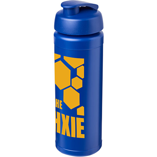Baseline® Plus Grip 750 Ml Sportflasche Mit Klappdeckel , blau, HDPE Kunststoff, PP Kunststoff, 23,60cm (Höhe), Bild 2