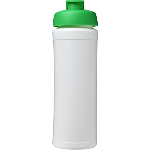 Baseline® Plus Grip 750 Ml Sportflasche Mit Klappdeckel , weiss / grün, HDPE Kunststoff, PP Kunststoff, 23,60cm (Höhe), Bild 3