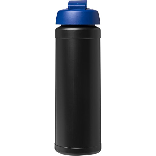Baseline® Plus 750 Ml Flasche Mit Klappdeckel , schwarz / blau, HDPE Kunststoff, PP Kunststoff, 23,60cm (Höhe), Bild 4