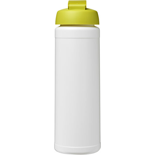 Baseline® Plus 750 Ml Flasche Mit Klappdeckel , weiß / limone, HDPE Kunststoff, PP Kunststoff, 23,60cm (Höhe), Bild 4