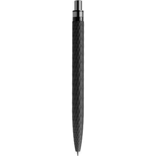 Prodir QS01 Soft Touch PRS Push Kugelschreiber , Prodir, schwarz/graphit satiniert, Kunststoff/Metall, 14,10cm x 1,60cm (Länge x Breite), Bild 3
