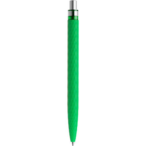 Prodir QS01 Soft Touch PRS Push Kugelschreiber , Prodir, hellgrün/silber satiniert, Kunststoff/Metall, 14,10cm x 1,60cm (Länge x Breite), Bild 3
