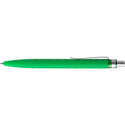 Prodir QS01 Soft Touch PRS Push Kugelschreiber , Prodir, hellgrün/silber satiniert, Kunststoff/Metall, 14,10cm x 1,60cm (Länge x Breite), Bild 5