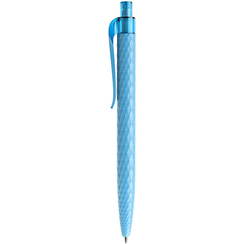 Prodir QS01 PMT Push Kugelschreiber , Prodir, cyanblau, Kunststoff, 14,10cm x 1,60cm (Länge x Breite), Bild 2