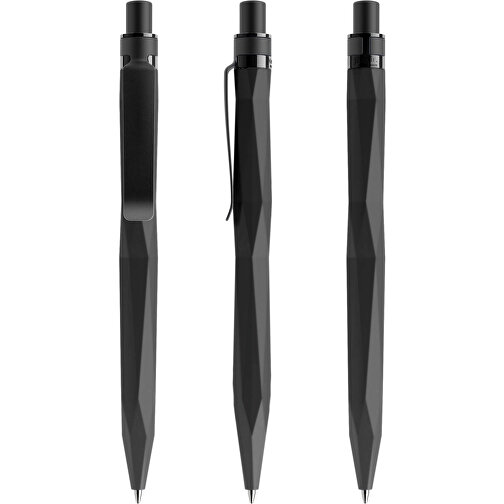 Prodir QS20 Soft Touch PRS Push Kugelschreiber , Prodir, schwarz / schwarz satiniert, Kunststoff/Metall, 14,10cm x 1,60cm (Länge x Breite), Bild 6