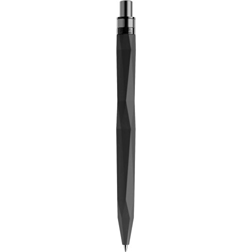 Prodir QS20 Soft Touch PRS Push Kugelschreiber , Prodir, schwarz / graphit satiniert, Kunststoff/Metall, 14,10cm x 1,60cm (Länge x Breite), Bild 3