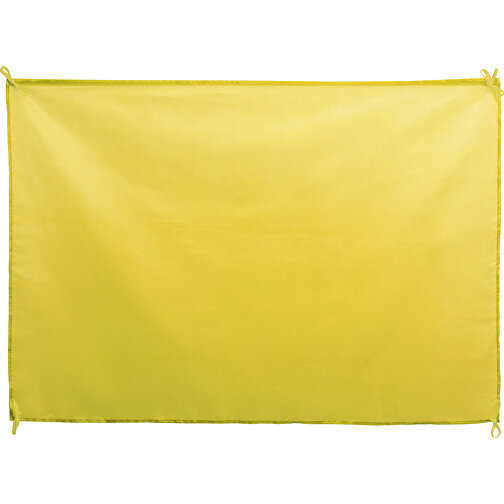 Fahne DAMBOR , gelb, Polyester, 100,00cm x 70,00cm (Länge x Breite), Bild 1