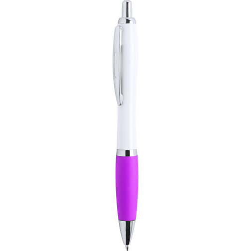 Kugelschreiber TINKIN , fuchsia, Kunststoff, 14,00cm (Breite), Bild 1