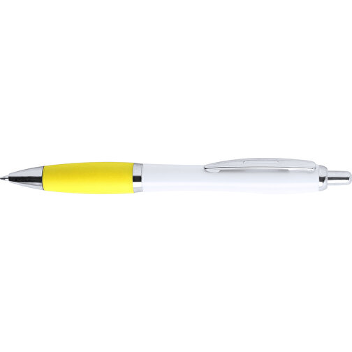 Kugelschreiber TINKIN , gelb, Kunststoff, 14,00cm (Breite), Bild 3