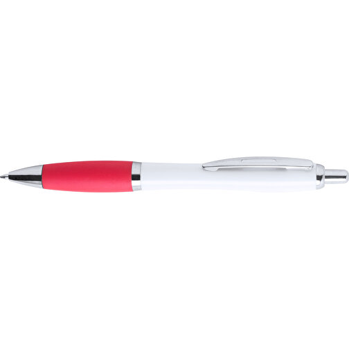 Kugelschreiber TINKIN , rot, Kunststoff, 14,00cm (Breite), Bild 3