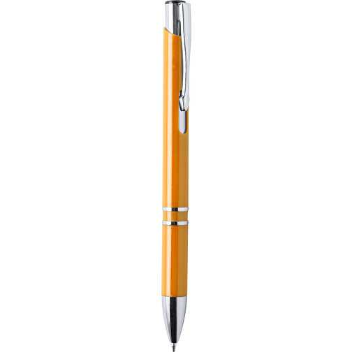 Kugelschreiber YOMIL , orange, Kunststoff, 13,70cm (Breite), Bild 1