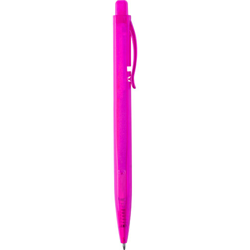 Kugelschreiber DAFNEL , fuchsia, Kunststoff, 1,00cm x 0,80cm x 14,50cm (Länge x Höhe x Breite), Bild 1