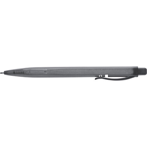 Kugelschreiber DAFNEL , schwarz, Kunststoff, 1,00cm x 0,80cm x 14,50cm (Länge x Höhe x Breite), Bild 3