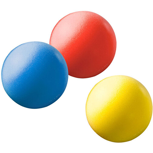 Softball 'Mini 42' , gelb, Kunststoff, , Bild 2