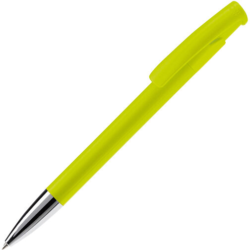 Kugelschreiber Avalon Hardcolour Mit Metallspitze , hellgrün, ABS & Metall, 14,60cm (Länge), Bild 2