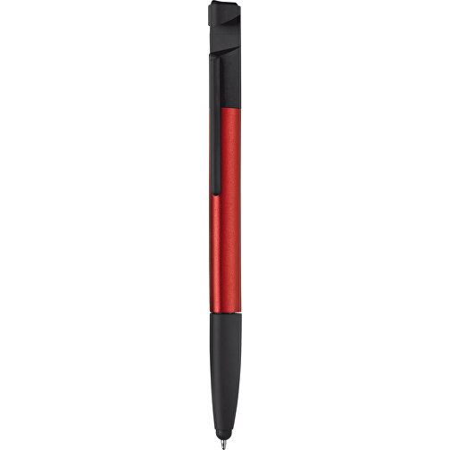 Multifunktionaler Kugelschreiber 6-in-1 , dunkelrot, Aluminium, 15,70cm (Länge), Bild 1