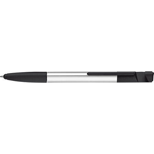 Multifunktionaler Kugelschreiber 6-in-1 , silber, Aluminium, 15,70cm (Länge), Bild 3