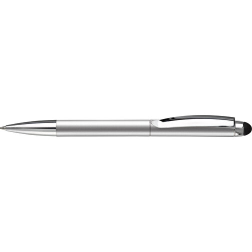 Kugelschreiber Modena Stylus , silber, Aluminium, 14,70cm (Länge), Bild 3