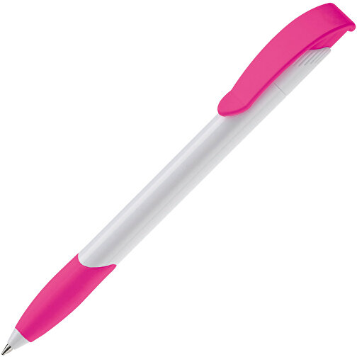 Kugelschreiber Apollo Hardcolour , weiß / rosé, ABS, 14,70cm (Länge), Bild 2