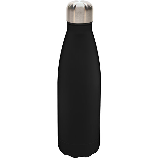 Flasche Swing 500ml , schwarz, Edelstahl, 25,30cm (Höhe), Bild 1
