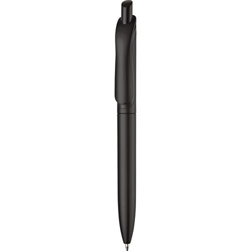 Kugelschreiber Click-Shadow Metallic , schwarz, ABS, 14,30cm (Länge), Bild 1